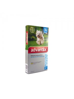 ADVANTIX 100 (4-10KG, 4 PIPETAS)
